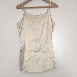 100% silk top